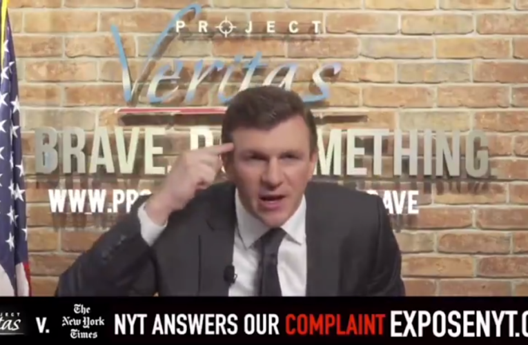 James O’Keefe of Project Veritas is Eagerly Facing Down the Old Grey Hag